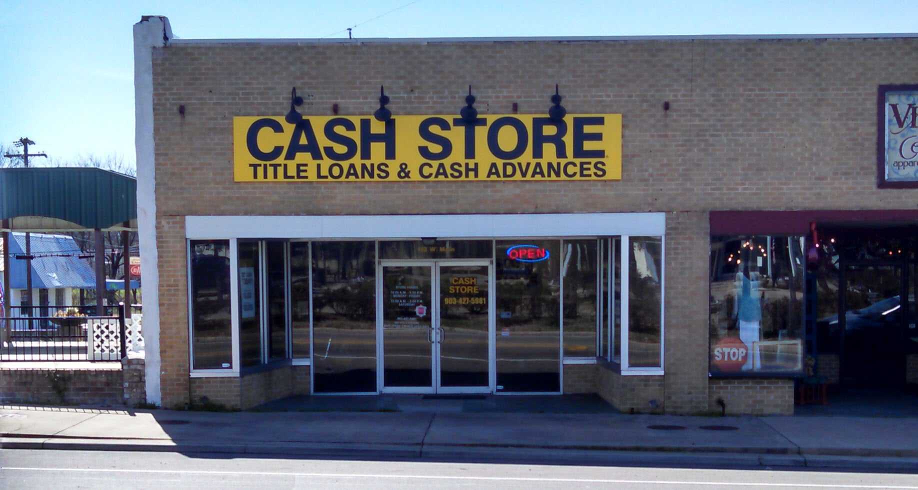 The Cash Store -  #7505