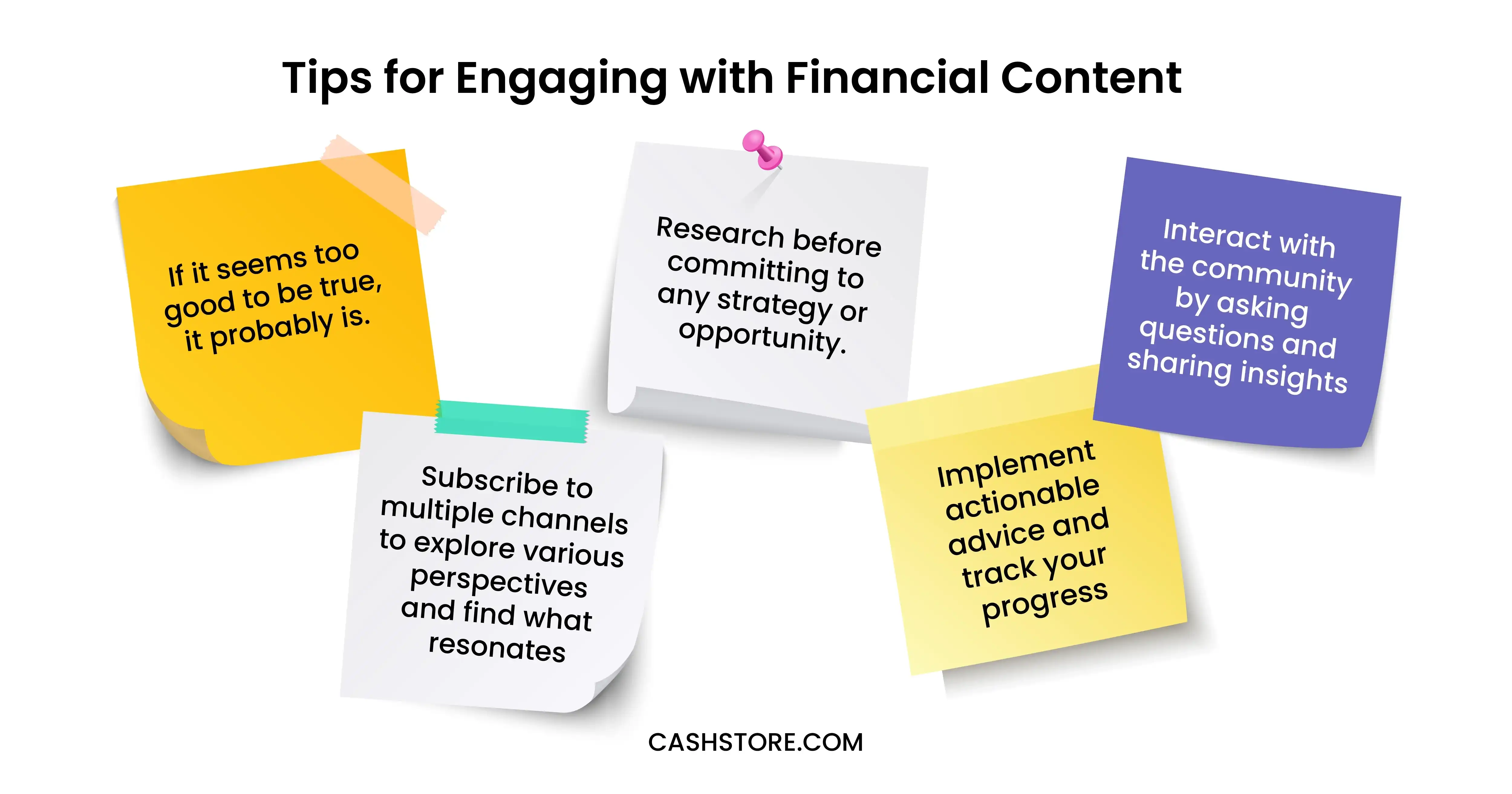 Tips for Engaging with Financial Content