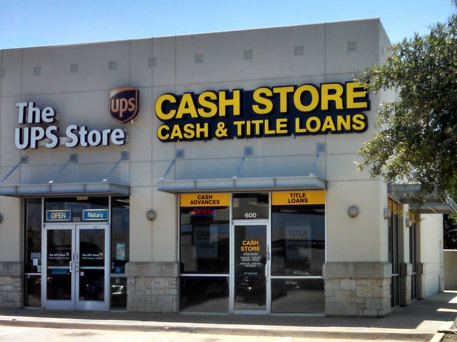 The Cash Store -  #7216