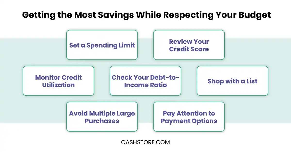 Getting the Most Savings While Respecting Your Budget