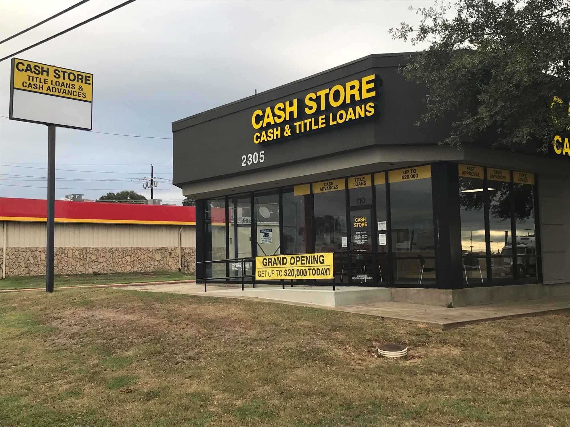The Cash Store -  #717
